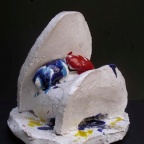 Bulloni Bett Keramik h 25 cm 2010  