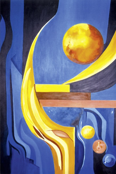 Brey Erich · „ Symbole “ · Acryl auf Leinwand · 60 x 100 cm · 2015.jpg