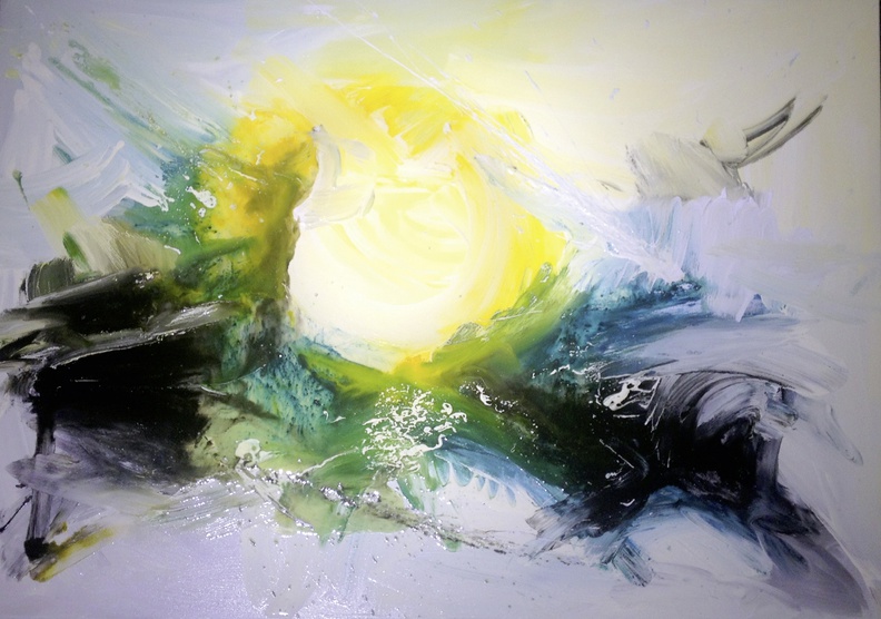 Hoops Kathrin · „White Light“ · Öl-Acryl-Mischtechnik · 100 x 140 cm · 2014.jpg