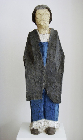 Rößle Johannes · „Zeitgeister” · Arbeitsmaterial Holz · Höhe 96 cm · 2011.jpg