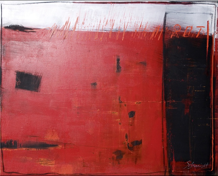 Schmidt Brigitte · „Kraftfeld ROT”  · Acryl auf Rohleinen · 200 x 160 cm · 2013.jpg