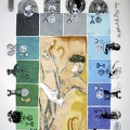 Seegert Christian · „Die jährliche Begegnung“ · Acryl-Kreide-Collage auf Papier · 65 x 50 cm · 2000.jpg