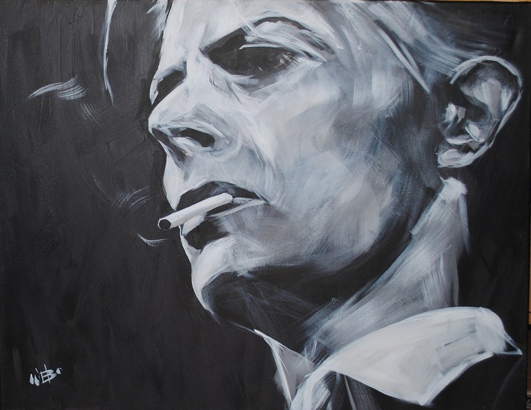 Bösch Werner · 01 · „David“ · Acryl auf Leinwand · 100 x 80 cm · 2015.jpg