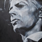 Bösch Werner · 01 · „David“ · Acryl auf Leinwand · 100 x 80 cm · 2015