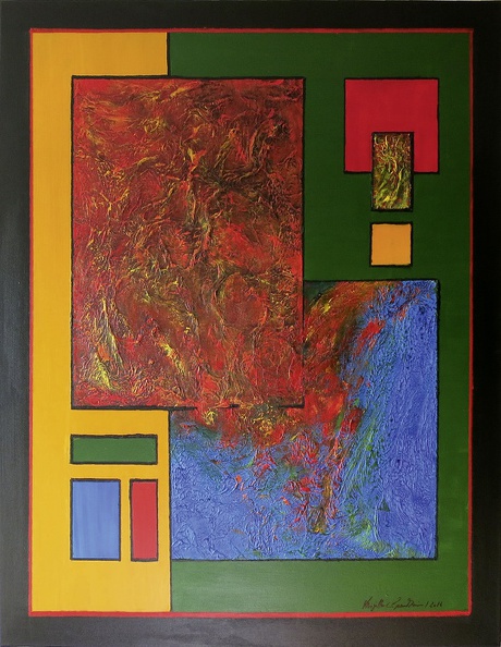 Espenhain Brigitte · 04 · „Der Bruch“ · Acryl - Mischtechnik · 80 x 100 cm · 2016.jpg