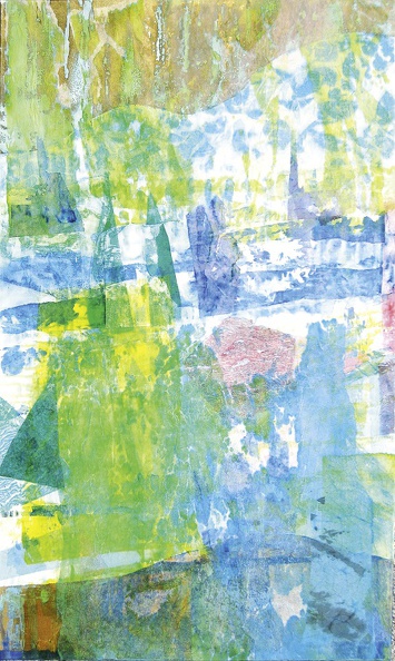 Schlüter Henny · „Spitzing“ · Papier auf Leinwand · 60 x 100 cm · 2014.jpg