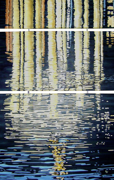 Wolny Birgitt · 02 · „Nymphenburg-Monopterus“ · Öl und Acryl auf Leinwand · 80 x 120 cm · 2007.jpg