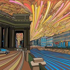 Yanovsky - Kazaner Kathedrale, 250x140 cm