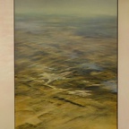 Sinwel Wolfgang, Versuchte Perfektion, Öl auf Hartfaser, 130x300 cm