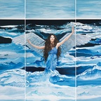 L·A·H·E Leah Angelo & Harald Ergott - angel by the sea, 180x270