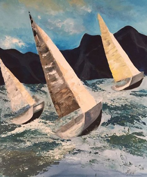 Andorka Hanna, Wind und Wasser I, 60x50 cm.jpg