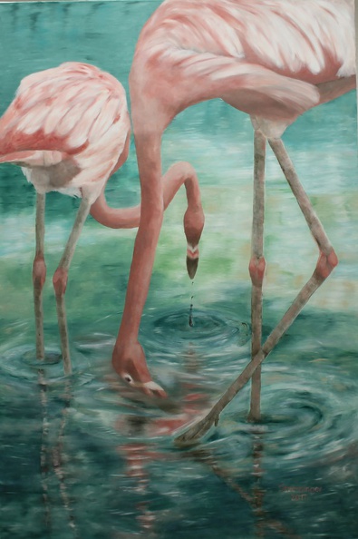 Menzinger Stefanie - Flamingos I 2017.JPG