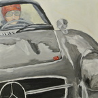 Cars Mercedes 80x80 cm