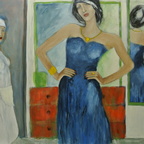 Madame Celine   100x120 cm