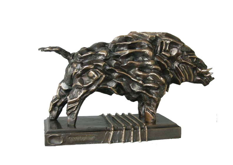 Igor Grechanyk - Wild-Boar, Bronze.jpg