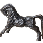 Igor Grechanyk - Bucephalus, Bronze, H 35 B 20 L 50 cm