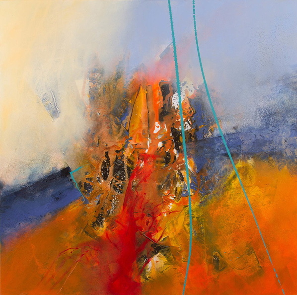 Parth Elisa - Eruption, 100x100 cm.jpg