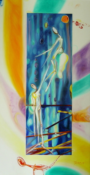 ALTER EGO, Öl auf Leinwand,115x60cm, 2009.jpg