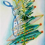 Drop out, Öl auf Leinwand, 30x60 cm, 2007