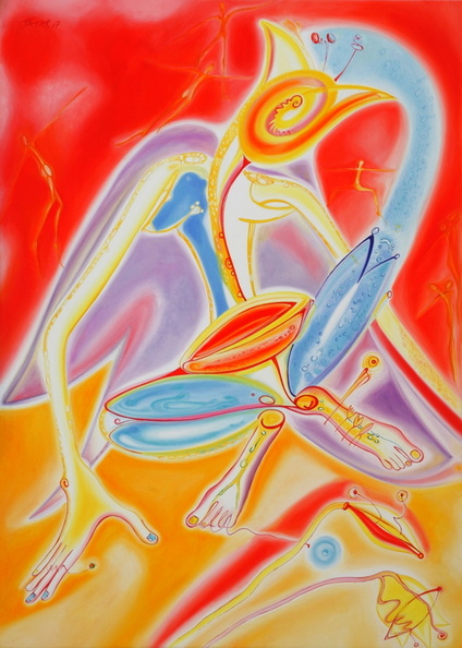 la Femme, Öl auf Leinwand, 105x75 cm 2007.jpg