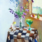 Isayonok Mariya - Table by the Window, 2001