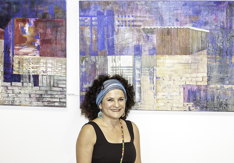 Liri Ben Dov and her paintings.jpg