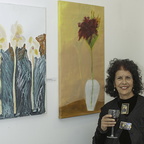 Ruth Friedman and her paintings