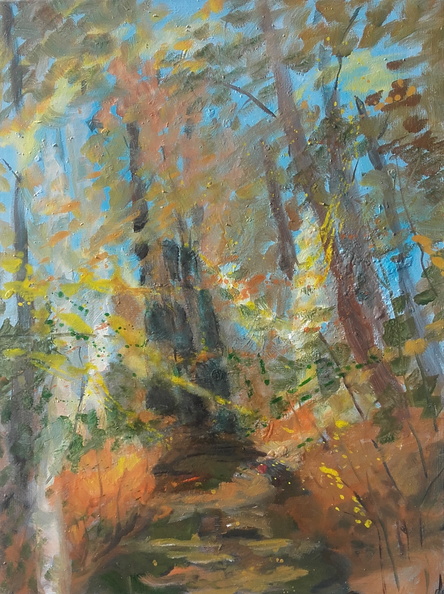 Waldpfad, 80x60 cm.jpg