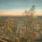Im Erdschatten 119x239cm