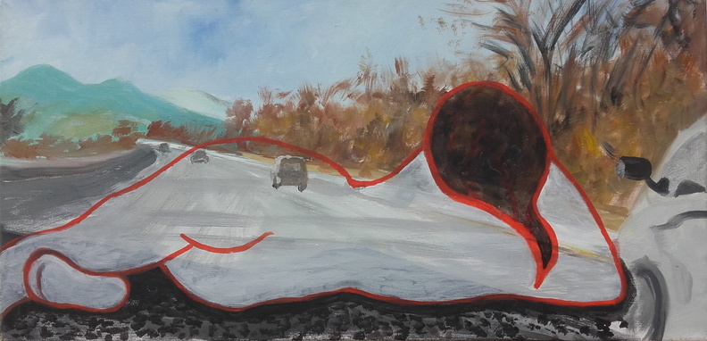 Matisse und Autobahn, (EitemperaAcrylLeinwand).jpg