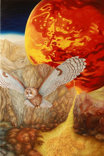 Karpfen Evamaria - Mars is feeding our Planet, 120x80 cm.jpg