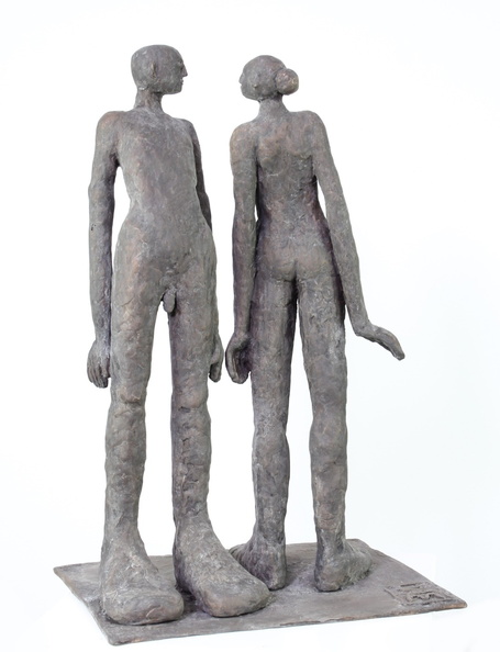 Matheisen Andrea - To be! Bronze, 2018 Höhe ca. 50 cm.jpg