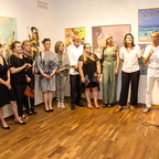 Vernissage + die Kuenstler