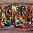 Christine Ny - Alle Farben in die Kanne geworfen, 11,5x15,5 cm