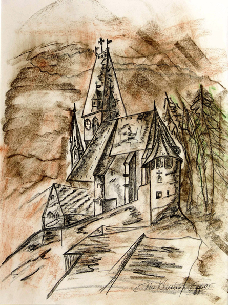 Weißenkirchen Wachau, Grafik, 50x70 cm.png