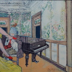 Zdrahal - Mozarts kleine Musikpause, 50x65 cm