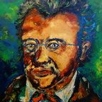 Hoffmann Albert - Schubert alt, 80x80 cm