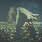 Hostnig Romana - Die Bürde 2011, 160 x 150 cm