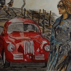 Steiner Andrea B, Automobile, 100x120 cm