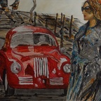 Steiner Andrea B, Automobile, 100x120 cm