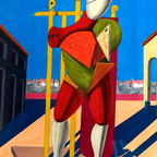 Zdrahal De Chirico 70x50 cm