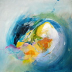 Zugmayer Und wer bist du 80x80 cm