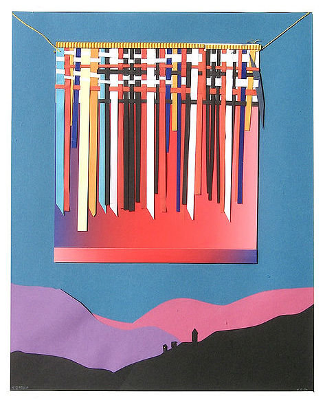 Das Mäntelchen im Wind, Collage, 41,7x34 cm.jpg